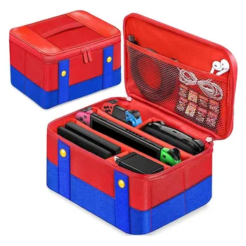 Защитен калъф за съхранение на конзолата Nintendo Switch Pro, контролер Joy-Con, чанта за носене, чанта за аксесоари Switch