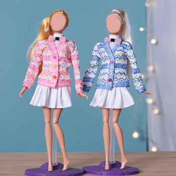 Зимно палто в етнически стил за Барби кукли 30 см, костюм за кукли 11,5 Инча, Аксесоари за кукли, играчки за момичета