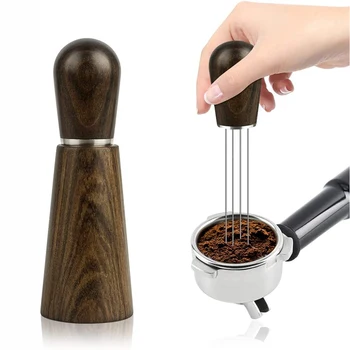 Игольчатая мешалка за кафе Еспресо, инструмент за смесване на прах, инструмент за разпределение на кафе, устройство за подправяне на кафе