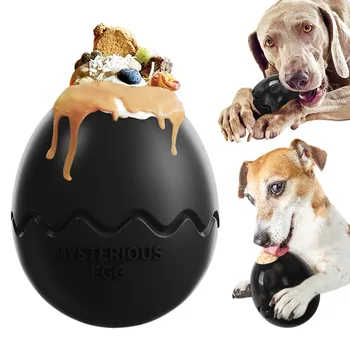 Играчка-а във формата на яйца за кучета, кученца, Интерактивна устойчива играчка за дома