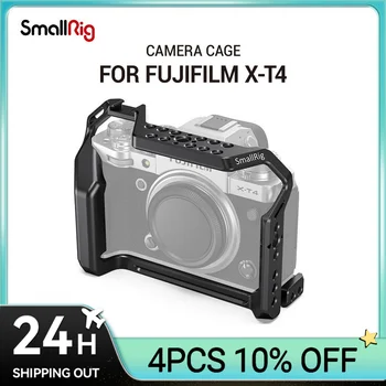 Инсталиране на SmallRig XT4 Camera Cage Стенд за Фотоапарат FUJIFILM XT4, Облегающая Пълна Клетка с Отвори за закрепване на башмаке, Small Rig 2808