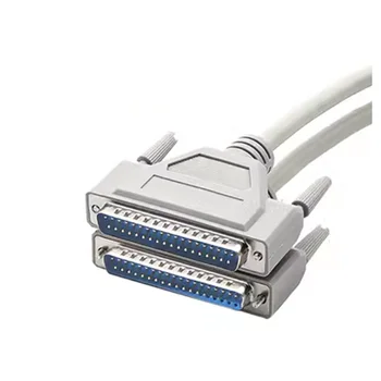 Кабел за свързване DB37, конектор към конектора, 2 броя, 37-пинов кабел за предаване на данни, сигнален кабел за управление на карта на движение, кабел за пренос на данни программатора АД