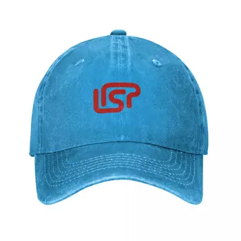 Класическа тениска с логото на LISP, бейзболна шапка, градинска шапка от слънцето, жените мъжка шапка
