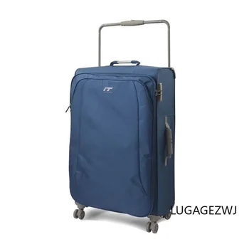 Корпоративна Оксфордския дело на роликовой количката, ультралегкий мек багаж, голям просторен мъжки бизнес куфар, женски малък куфар за ръчен багаж