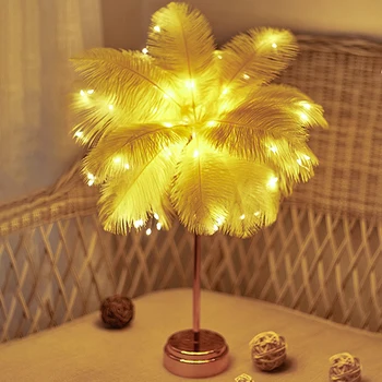 Креативна настолна лампа за вашия интериор, Акумулаторна Романтична лампа с дистанционно управление, Универсален Топъл бял цвят за парти, Сватба, Коледа декор