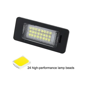 Лампа за осветление регистрационен номер Led задна светлина за осветление регистрационен номер Задни автомобилен фенер за S4 Audi A4 B8 A5, S5 TT Q5/Volkswagen Passat 5D