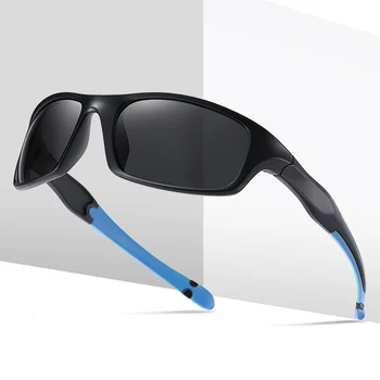 Луксозни мъжки поляризирани слънчеви очила за шофиране, очила за мъже и жени, маркови дизайнерски мъжки черни слънчеви очила-пилоти UV400 TR3327