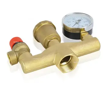 месинг автоматично изпускателния клапан, клапан налягане, намаляване на valve, за подгряване на пода, предпазен клапан