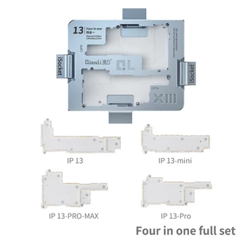 Многопластова увеличението рамка на дънната платка QIANLI iSocket за телефон X-13Promax, увеличението рамка, функционален тестер на дънната платка, ремонтно тела