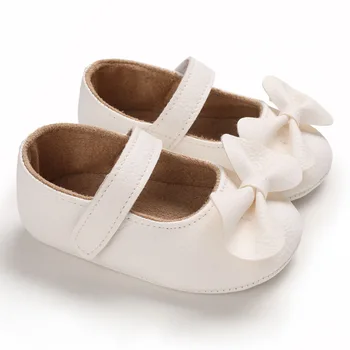 Модни нескользящая обувки на стъпалото на новородено, гумени обувки, сладка пеперуда, възел за първите ходунков, Комфортна Мека подметка за деца
