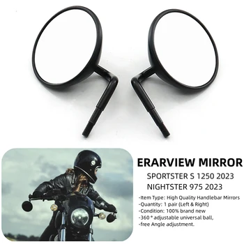 Мотоциклетни Огледала за обратно виждане За Harley Sportster S 1250 Nightster 975 RH1250s RH975 RH975 CNC Алуминиев Лост за Обратно виждане Аксесоари