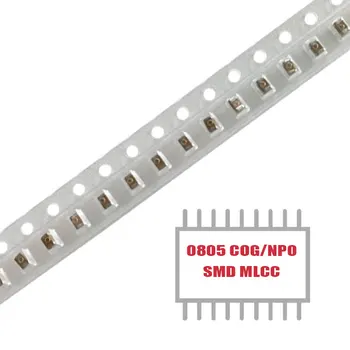 МОЯТА ГРУПА 100ШТ SMD MLCC CAP CER 8.1 PF 100V C0G/NP0 0805 Многослойни керамични Кондензатори за повърхностен монтаж на разположение на склад