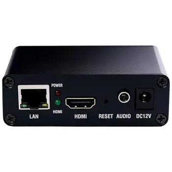 На 1080P Hd Видео Rtsp Lan Hdmi Loop Out Декодер Модулатор на Цифров Канал 1 H. H. 264 265 IPTV HDMI Енкодер