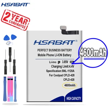 Новият пристигането на [HSABAT] Взаимозаменяеми батерия с капацитет от 4600 mah за Coolpad CPLD-428