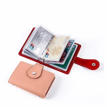 Обикновен държач за карти с няколко слота Предлага в няколко цвята на притежателя на сертификата за самоличността на притежателя на портфейла за карти