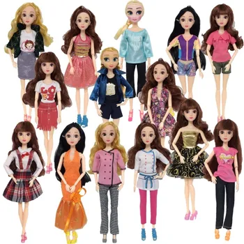 Облекло за кукли, Модерно рокля, Пола, Панталон, Дрехи за Барби кукли, Аксесоари за кукли 11,8 Инча, Играчки за момичета, подаръци