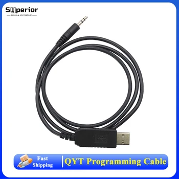 Оригинален USB кабел за програмиране QYT KT-8900 KT-8900R KT-8900D KT-7900D KT-980 PLUS KT-780 PLUS Автомобилни радиоприемници KT-WP12 KT-5000