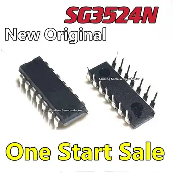 Оригинален нов SG3524N SG3524 вграден DIP16 с двойно регулируема микросхемой PWM за управление на SG3524