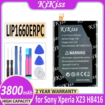 Оригинална батерия KiKiss LIP1660ERPC 3800 ма за Sony Xperia H9493 H8416 H9436 XZ3 Bateria