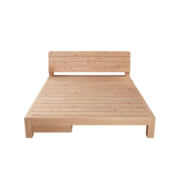 Основа и рамка на легло от масивно Дърво 100 * 200 cm, дъска за Спане, Квартири, Таблата, Модерна лекота
