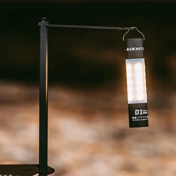 Палочная Лампа LED 350LM Къмпинг Фенер LED Къмпинг Light 2600mAh IPX4 Водоустойчив с дълъг живот до 7 часа на Батерия за Катерене