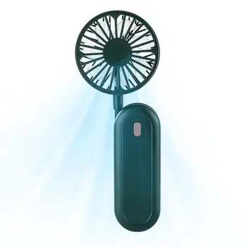 Преносим Вентилатор Мини Преносим Персонален Вентилатор USB Акумулаторни Ръчни Шийни феновете За Деца, Възрастни В стая на открито 3 Скорост на вятъра