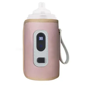 Преносима гореща вода чанта за бебешки Бутилки Преносима Автомобилна Пътна Топло За Бутилки с Мляко Пътна Чаша за Контрол на Температурата Чаша За кърма Да