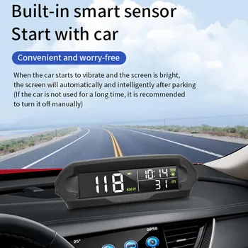Проекторът на Предното стъкло Smart Car HUD-Head-up Display HD За товарни автомобили
