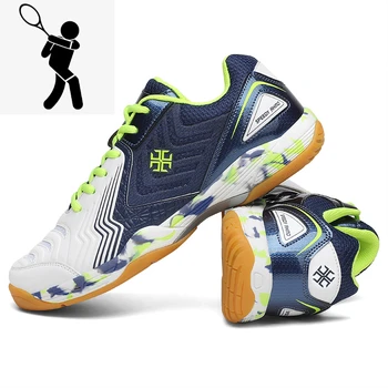 Професионална тенис Унисекс обувки, Мъжки обувки за тенис За тренировки на закрито, Удобни обувки за бадминтон, Дишащи маратонки За мъже