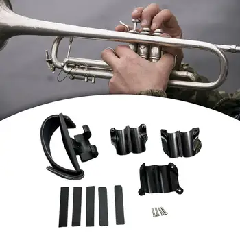 Ръкохватка за тромбона Практичен За поддържане на правилното положение при игра, защита на Подаръци Музиканти, черни Маски, Аксесоари за почистване