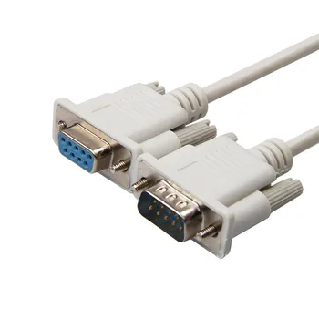 Сериен кабел DB9, 9-пинов сериен кабел RS232 конвертор за PC, удължителен кабел, 9-пинов кабел-адаптер 1.5 m/3 m
