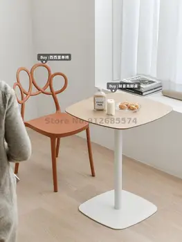 Скандинавски стол Модерен Минималистичен Домашен Ресторант За отдих, маса за Хранене и стол Креативен