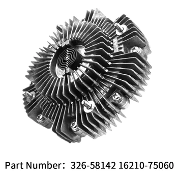 Съединител на Вентилатора за охлаждане на радиатора за Пикап Toyota Tacoma T100 4Runner 2.7 L 326-58142 16210-75060