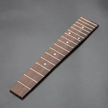 Тампон за ukulele на 17 ладов, тампон за пръсти, 23-инчов лешояд от розово дърво
