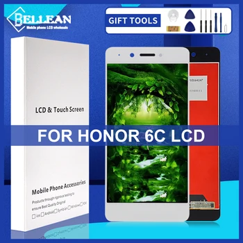 Тестван 5,0 инча за Huawei Honor 6C LCD сензорен дисплей, дигитайзер, Подмяна на дисплея 6S събере с рамка, безплатна доставка