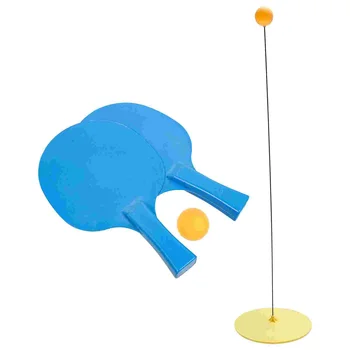 Тренажор за тенис на маса, Определени еластични ракети за игра на понг, Единични Еластични играчки