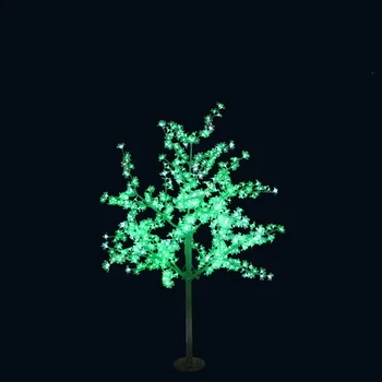 търговия на едро с led подсветка черешово дърво, 480 бр., лампи с височина от 1,5 м, 110-220 В/AC, седем цвята за опции, безплатна доставка