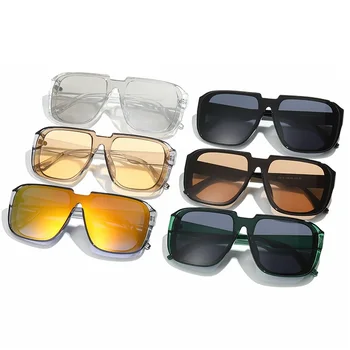 Търговия на едро с Нови цели модни цветни слънчеви очила Y2k Тенденция нюанси, Жени, Мъже, Слънчеви очила с Логото на поръчка, Ретро