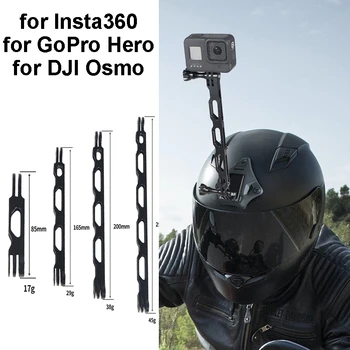 Удължител за Селфи-шлем, Удължен Скоба за Селфи-шлем, Адаптер за статив за екшън камерата GoPro Insta360 One R X Yi DJI