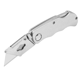 Универсален Нож За рязане на хартия Нов Youpin От високо стомана, Т-образен нож от златист метал, самостоятелно блокиране на дизайн, остър ъгъл, търговия на Едро