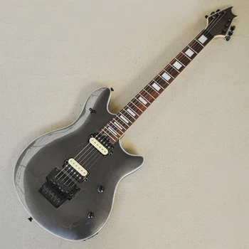 Фабрика Продава Висококачествени електрически китари Double Разклаща на ниски цени черен цвят