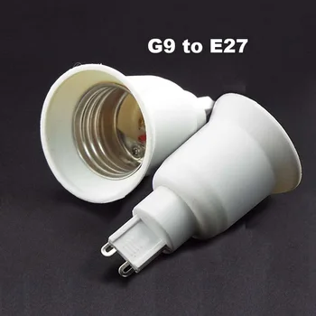 Фондация под цокъл G9-E27 Халогенна лампа КЛЛ, Адаптер за лампата, Държач за конвертора, Трайни Аксесоари за осветление, Датчици лампи K5