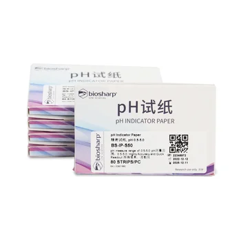 Хартия-показател pH Диапазон на измерване pH 6,4-8,0 много точни и бързи тест-ленти за измерване на pH, лабораторни уреди за измерване на pH