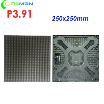 Цена на едро Hub75E P3.91 P3.9 led модул за помещения 250x250 мм RGB led матрица 64x64 пиксела