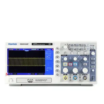 Цифров Осцилоскоп Hantek 3в1 + Генератор на сигнали + Мултицет USB Преносим Канал 2 40 Mhz 70 Mhz Многофункционален Тестов Измерител на