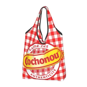 Чанта за покупки от Рециклирана Прасе Кохону, Дамски чанти-тоут, преносими чанти за пазаруване в магазини за хранителни стоки