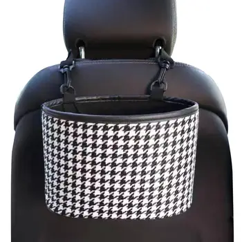 Чанта за съхранение на Облегалката на столчето за кола Многофункционална чанта Автомобили Окачване Автоматично Сгъване За Съхранение Компактни автомобилни Чанти Инструмент
