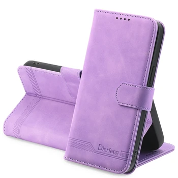 Чанта-портфейл с панти капак за телефон Samsung Galaxy A54 A04 A04S A14 A24 M14 M54 A04E A34 5G F04, Луксозен Калъф-стойка за карти, Каишка